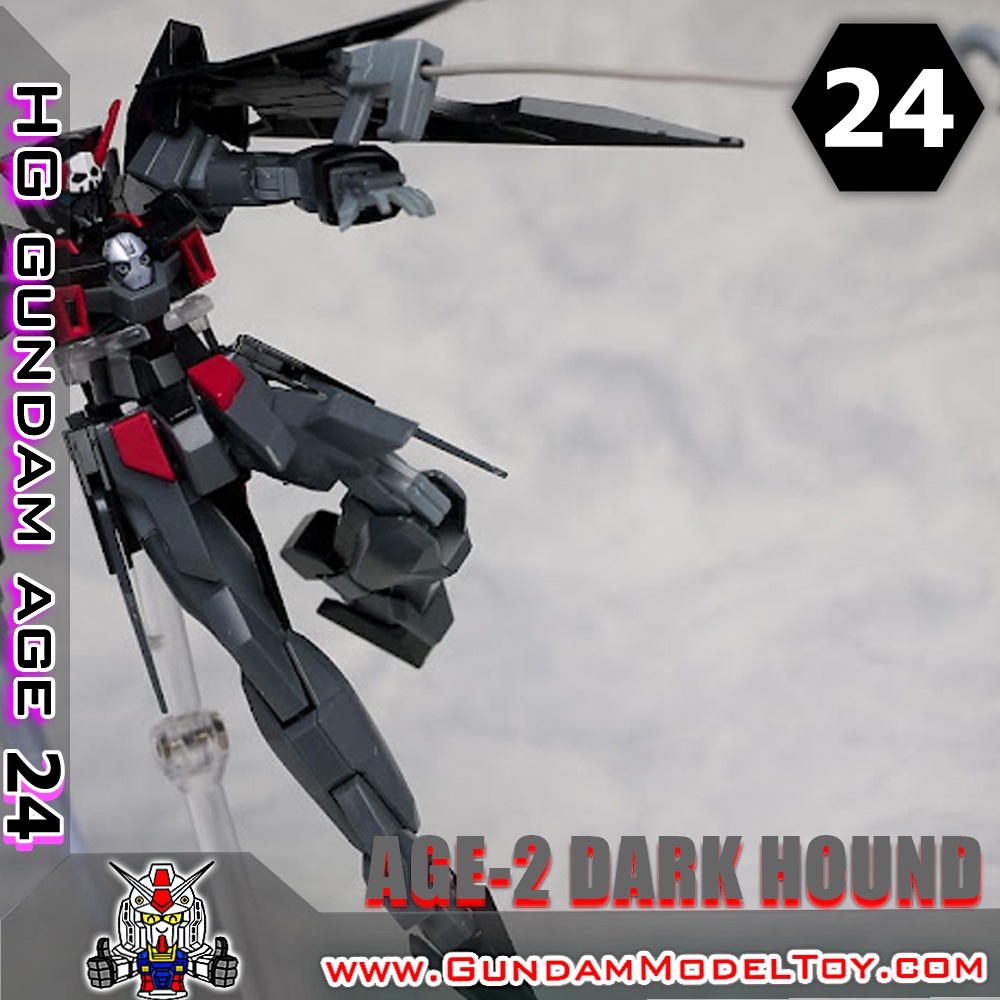 HGAGE 1/144 GUNDAM AGE-2 DARK HOUND กันดั้ม เอจ ทู ดาร์ค ฮาวนด์