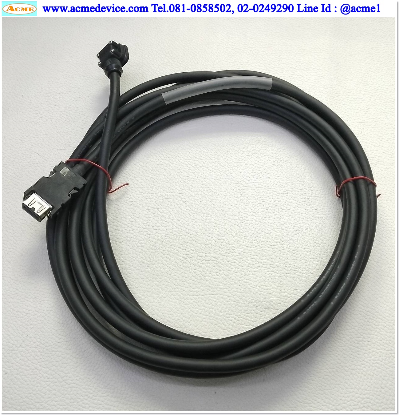 Servo Encoder Cable Mitsubishi รุ่น MR-J3ENCBL5M-A2-H, 5M