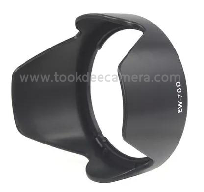 ฮูดเทียบแคนนอนLens Canon EF-S 18-200 IS (EW-78D)