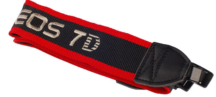 สายคล้องกล้องของเทียบ พิมพ์โลโก้ Canon 6D 7DII 7D 5Dll 5Dlll 60D 70D 80D