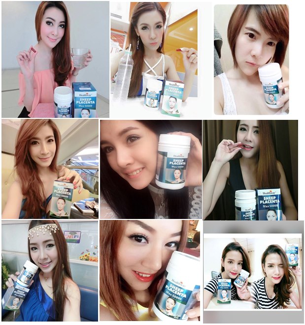 Healthway Sheep Placenta MAX 50000 mg. บรรจุ 100 เม็ด ใหม่ล่าสุด บำรุงผิวให้เนียนใสเด้งเด็ก