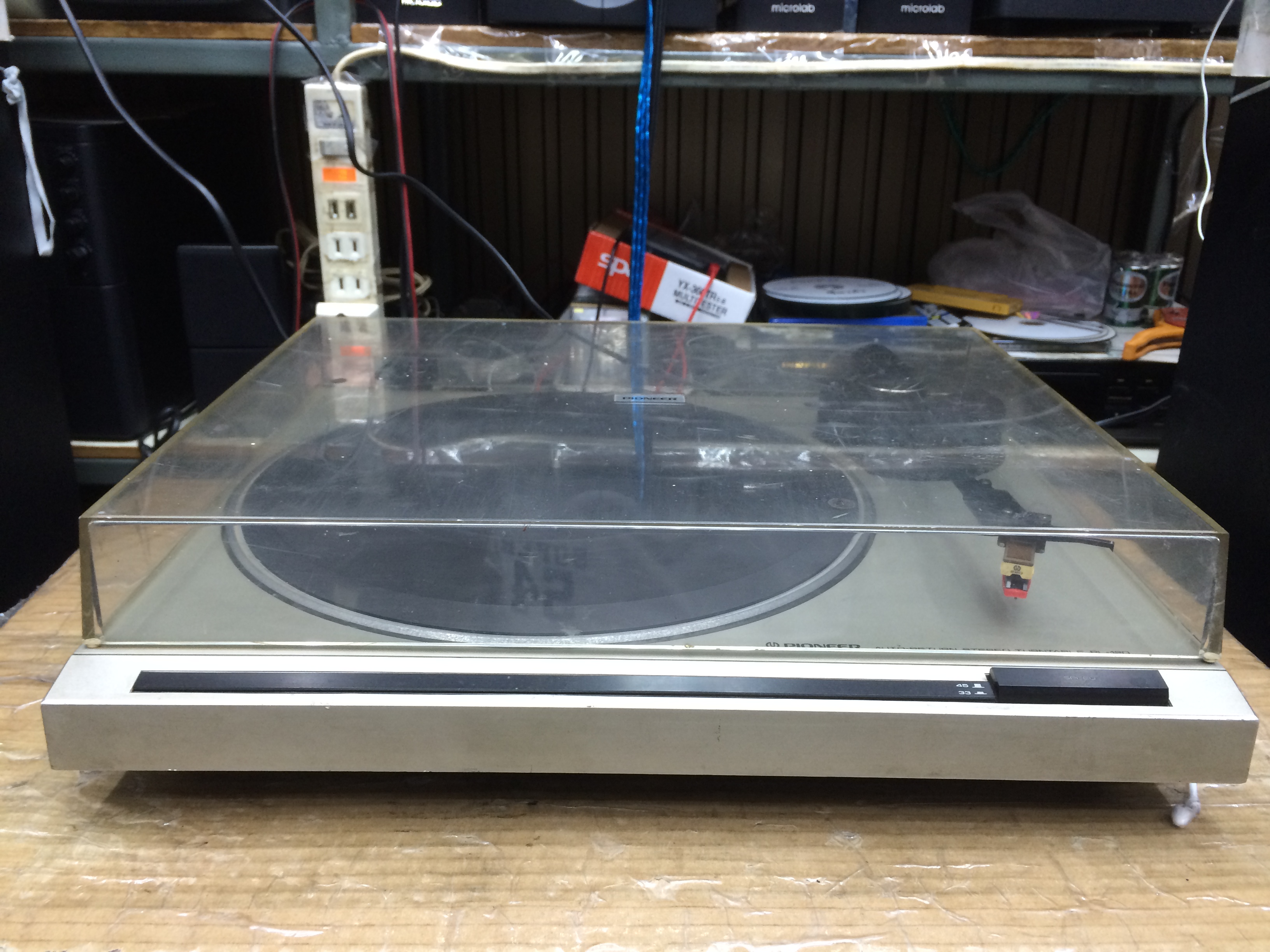 Pioneer PL-120 Auto Return Belt-Drive Turntable