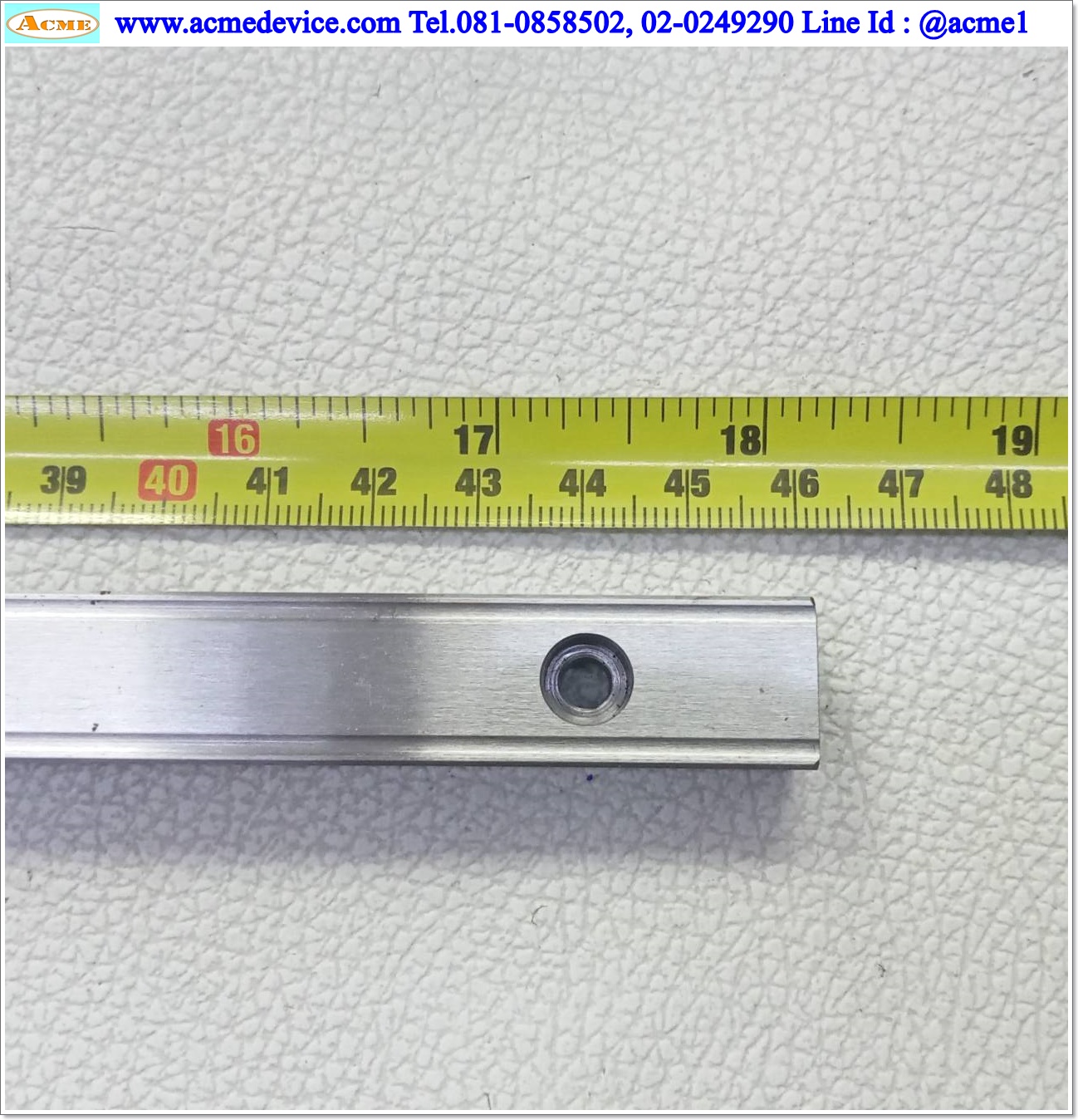 Linear Block and Rail THK รุ่น SSR15, รางสไลด์ขนาด 15 mm x 460 mm