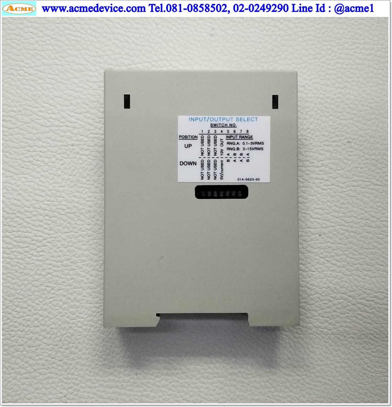 DIN Rail Mount In-Line Amplifiers Sensotec รุ่น DLD-VH, Output +/-5Vdc