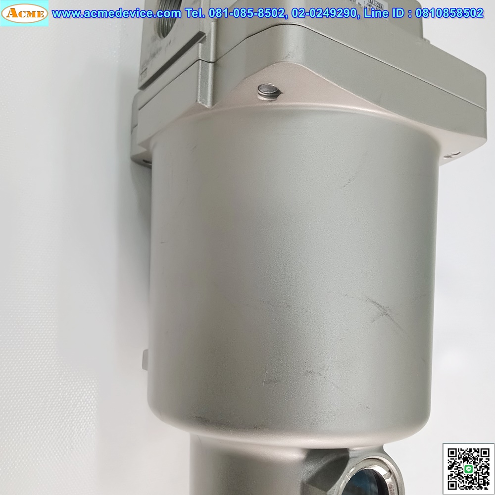 Micro Mist Separator SMC รุ่น AM550C-06 & AK4000, Dust filtration, Oil mist separation, rating: 0.3 μm