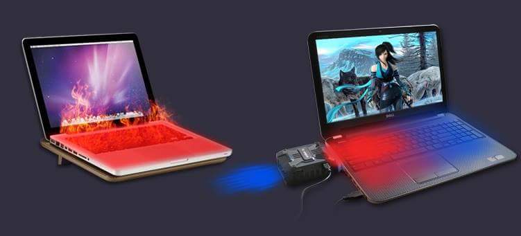 พัดลมดูดความร้อนสำหรับโน๊ตบุ๊ค Yuesong V6