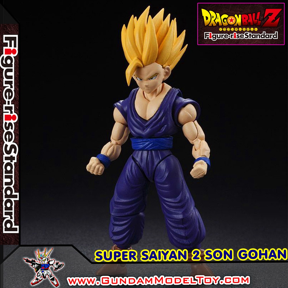 BANDAI ANIME FIGURE-RISE STANDARD SUPER SAIYAN 2 SON GOHAN ฟิกเกอร์ไรส์ สแตนดาร์ด ซุปเปอร์ ไซย่า 2 ซัน โกฮัง โมเดล การ์ตูน อนิเมะ