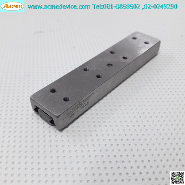 Linear Ball Slide SCHNEEBERGER รุ่น NDN 2-70.60, 15 mm x 70 mm, Stroke 60 mm