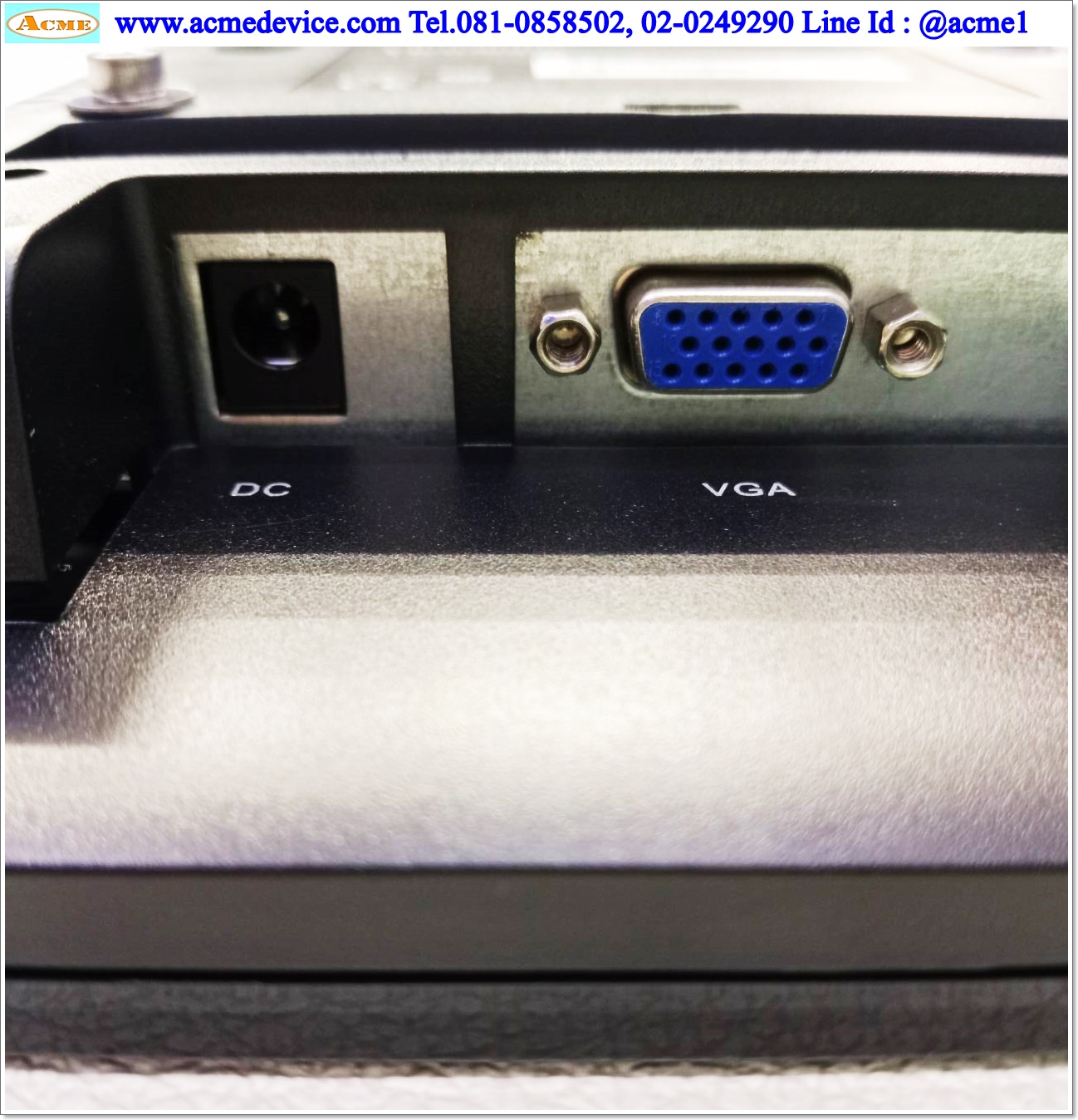 LCD Monitor ViewSonic รุ่น VA1620a-LED, Interface VGA, 15.6" (ไม่มีขาจอ)