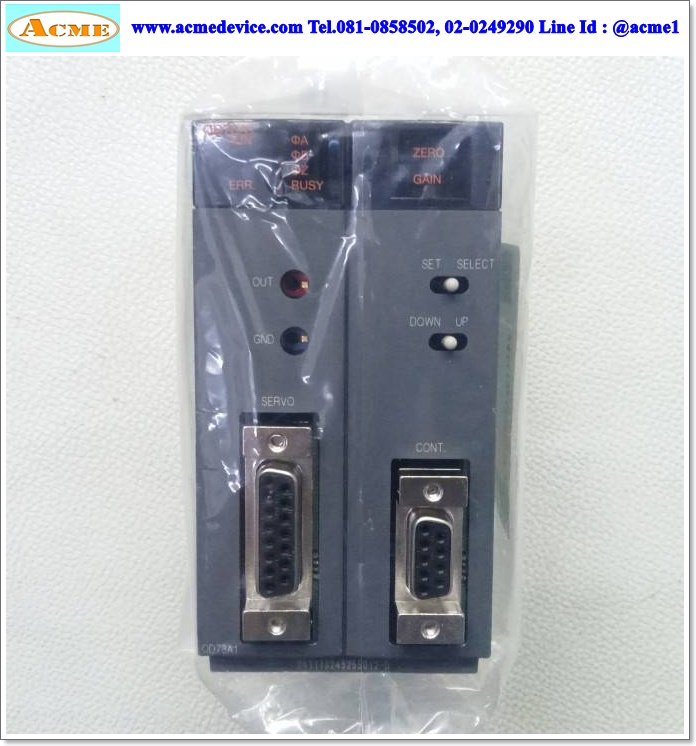 PLC Mitsubishi รุ่น QD73A1, Positioning Unit