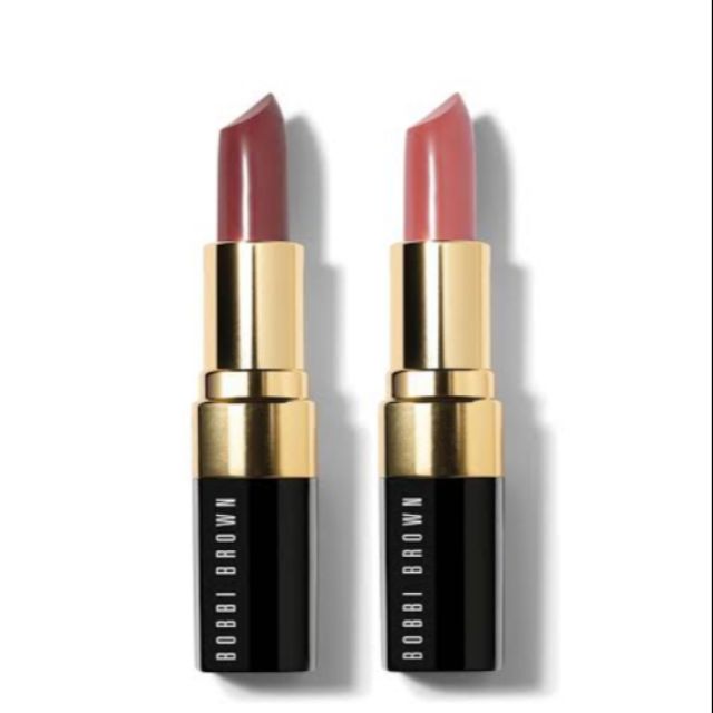 ลิปสติก Bobbi Brown Perfect Pout Lip Color Duo # Natural Pink+Rum Raisin ขนาด Full size 2 แท่งในเซต (ลิปสติกเนื้อกึ่งแมตกึ่งครีม)