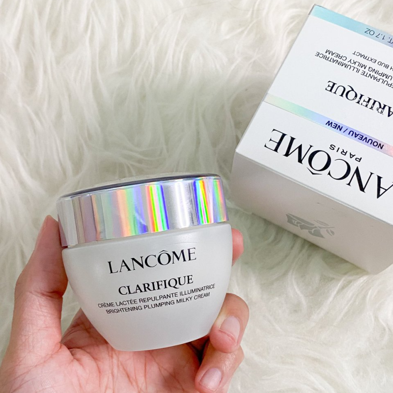 ครีมบำรุงผิวหน้าลังโคม Lancome - Clarifique Brightening Plumping Milky Cream 50ml (กล่องเทสเตอร์)