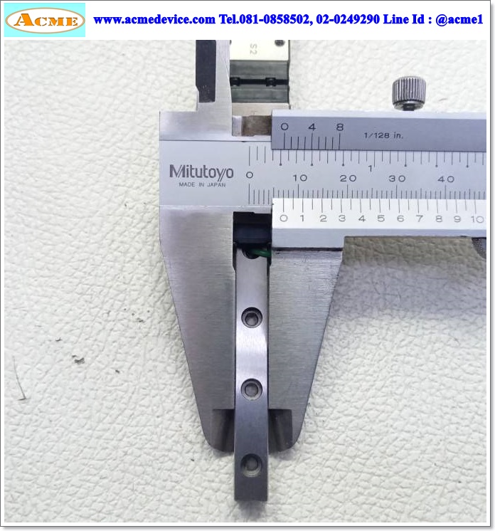 Linear Block and Rail IKO รุ่น LWLC7B, รางสไลด์ขนาด 7 mm x 179 mm (4 Block)
