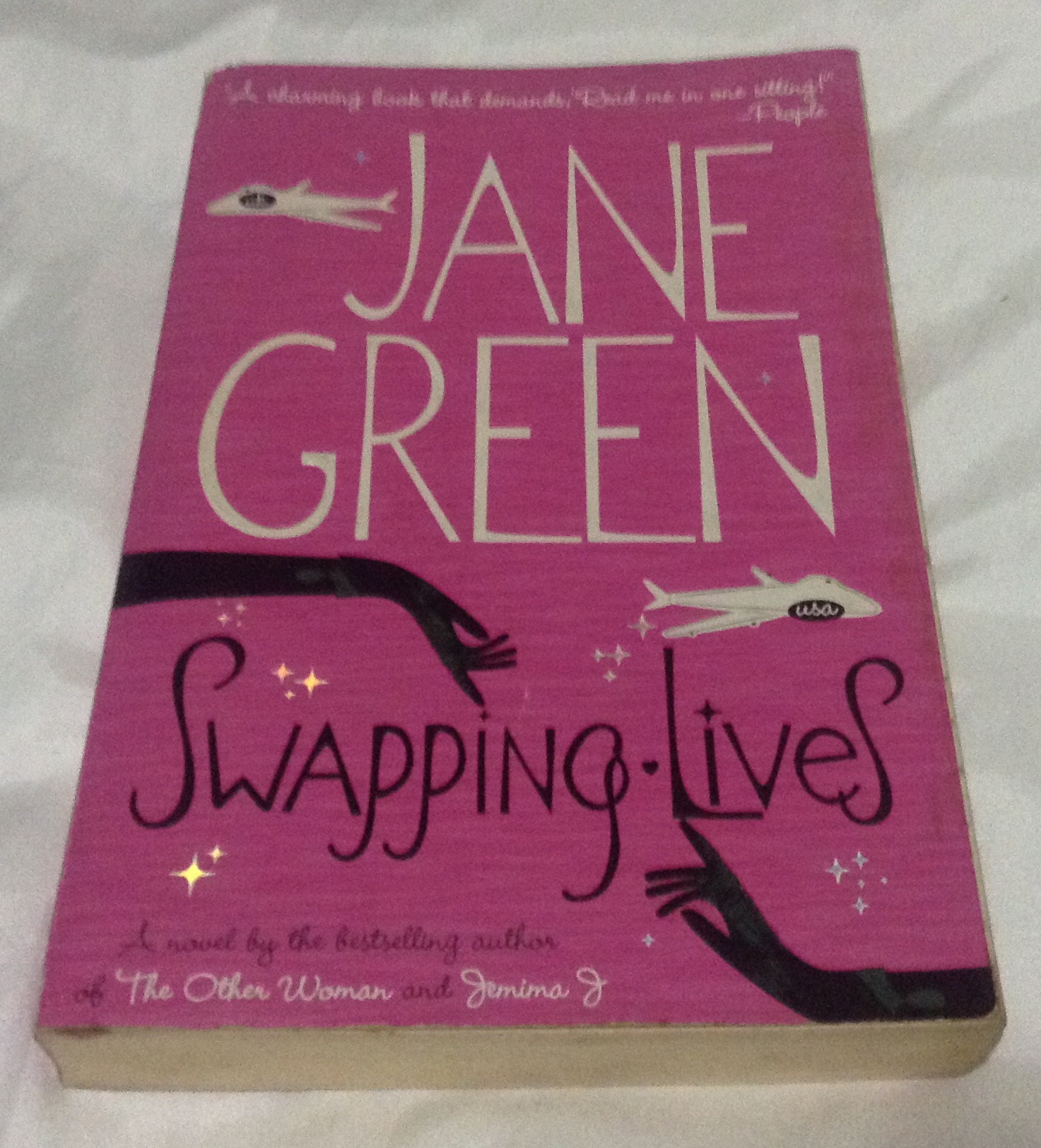 Swapping Lives by Jane Green ราคา 200