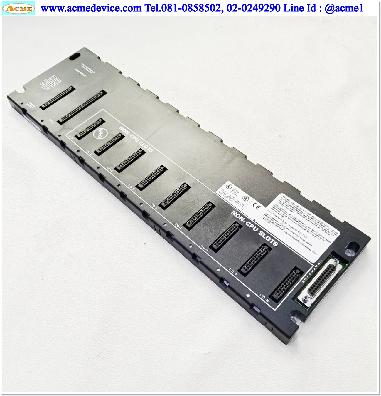 Base Unit GE FANUC รุ่น IC693CHS391K, 10 Slot