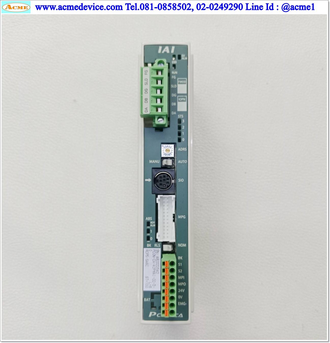 IAI Drive รุ่น PCON-CA-42PWAI-CC-0-0