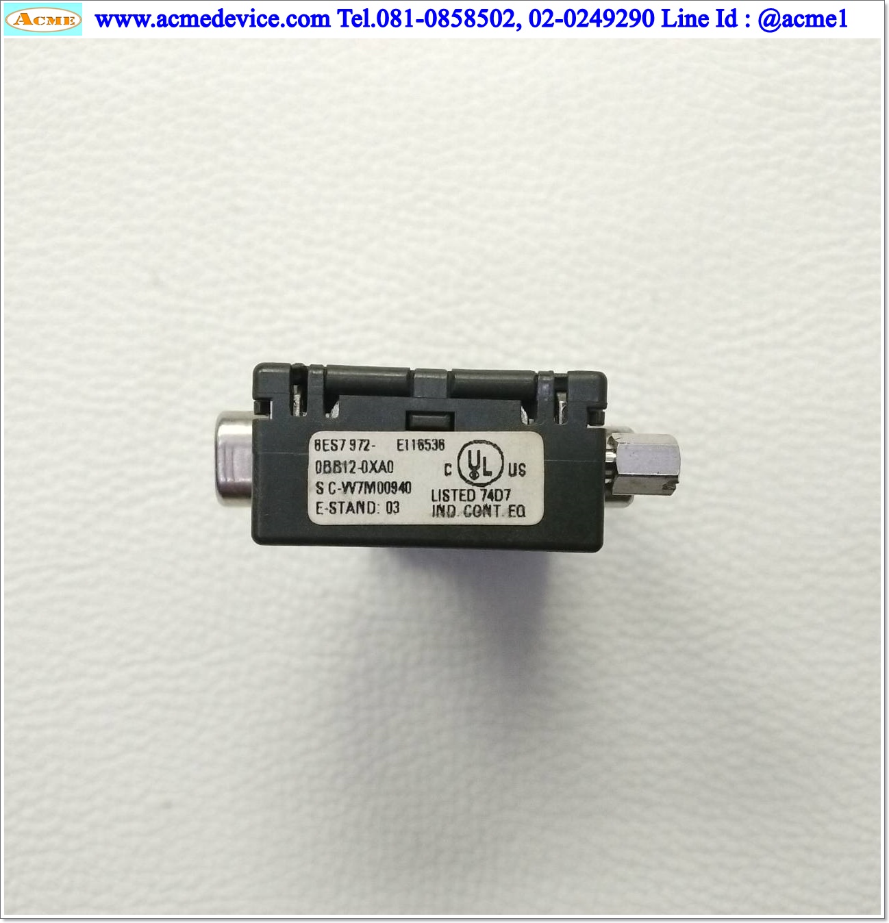 Profibus Bus Connector Adapter รุ่น 6ES7972-0BB12-0XA0