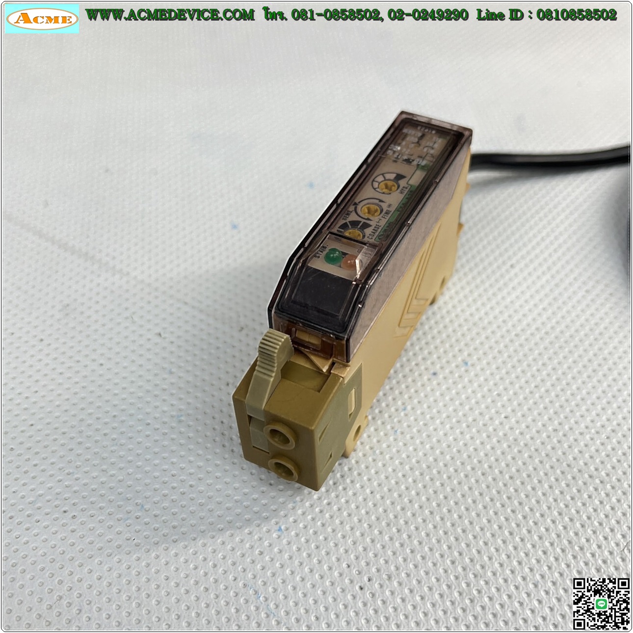 Fiber Amp Panasonic/SUNX รุ่น FX4-A3R (มีฝาปิด)