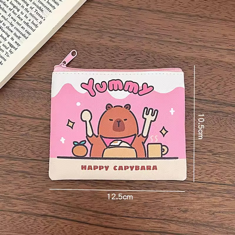 (สินค้าสำหรับเพิ่มยอดให้ถึงขั้นต่ำ) กระเป๋าใส่เหรียญ คาปิบาร่า คุรุมิ มายเมโลดี้ ราคา 15