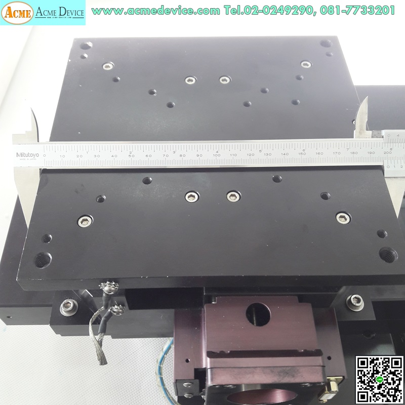 แกนสําเร็จรูป Ball Screw XYZ ??? รุ่น ???, X= Stroke 210 mm., Pit 2.5, Y= Stroke 215 mm., Pit. 2.5, Z= Stroke 14.5 mm.