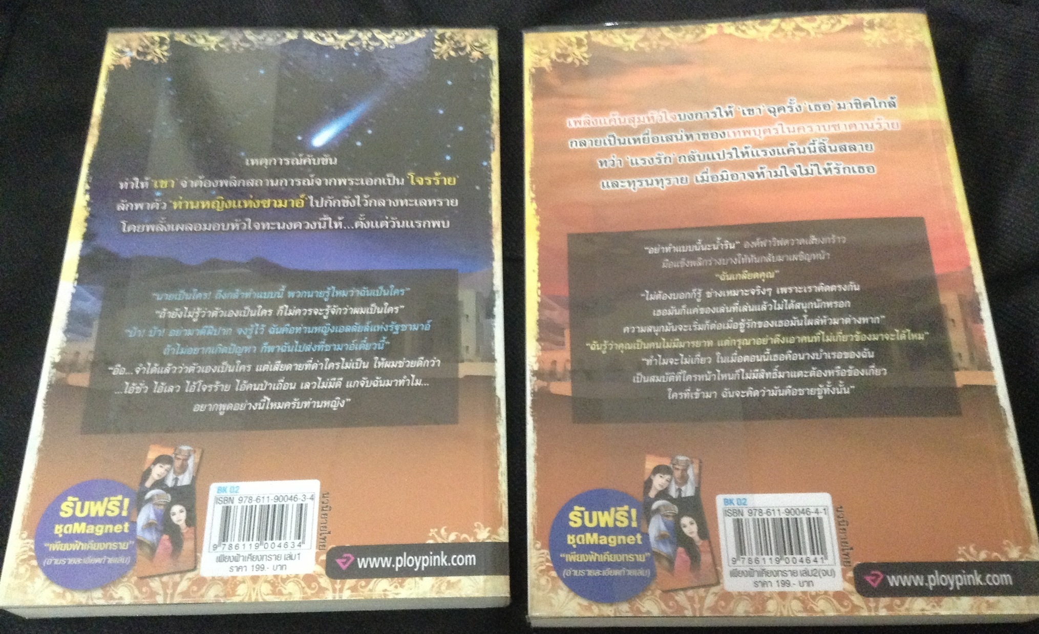 (สั่ง9จ่าย7) เพียงฟ้าเทียมทราย ภูเทียมฟ้า สองเล่มจบ ราคา 279