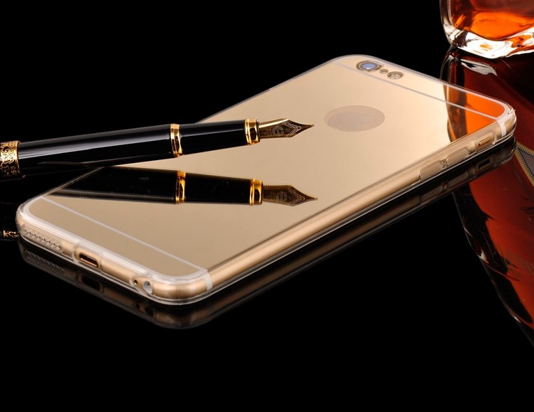 เคสสำหรับโทรศัพท์มือถือ iPhone 6/6s 4.7" TPU Ultraslim (สีเงิน/ทอง/ชมพูโรส) OEM แท้