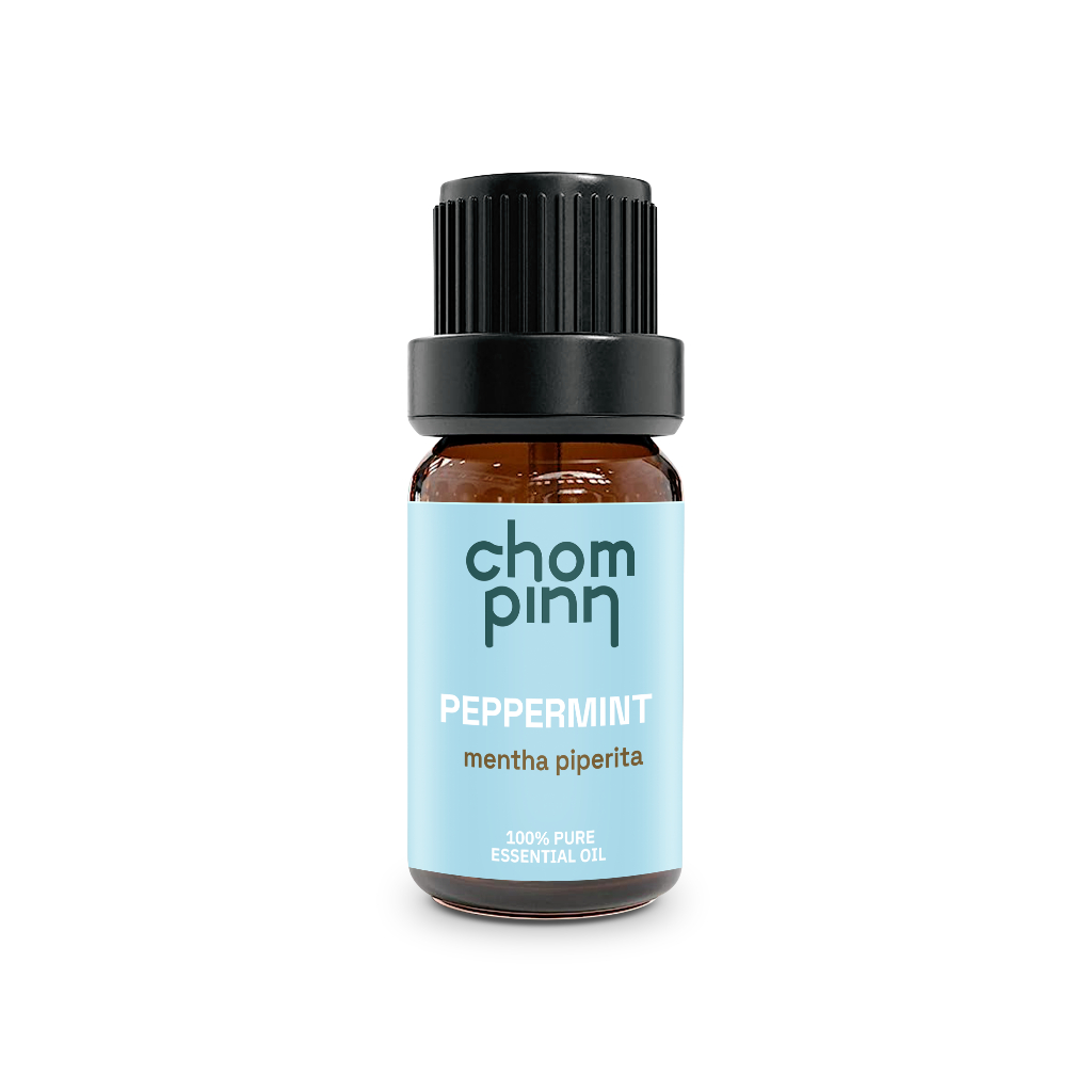 น้ำมันหอมระเหยบริสุทธิ์เปปเปอร์มินต์ ธรรมชาติ 100 % (Peppermint) 10 ml. ชมภิญญ์