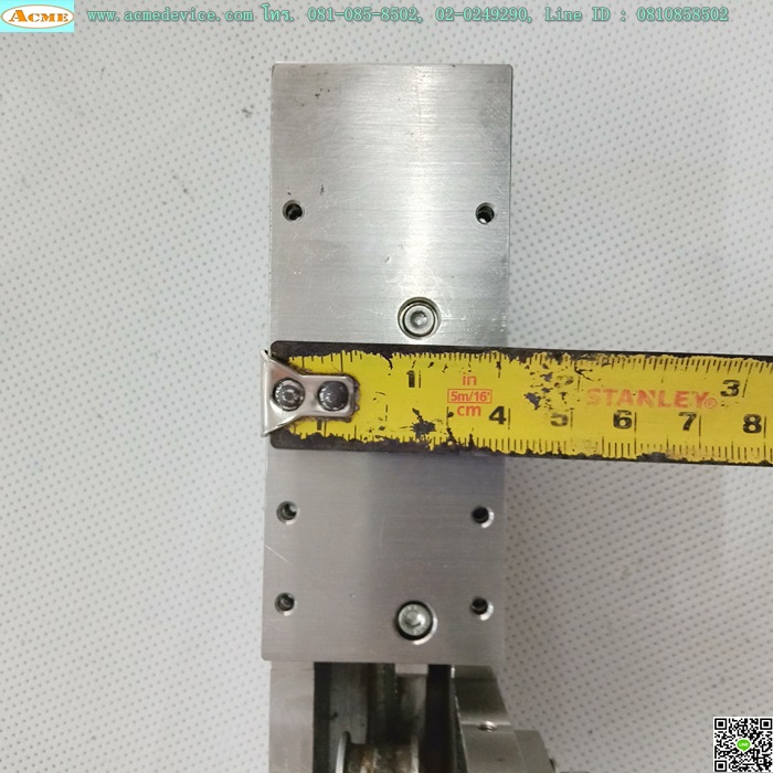 Conveyor ขนาด 40 mm. x 300 mm. x 90 mm., ร่อง 7.5 mm., หน้าแปลน 70 mm.