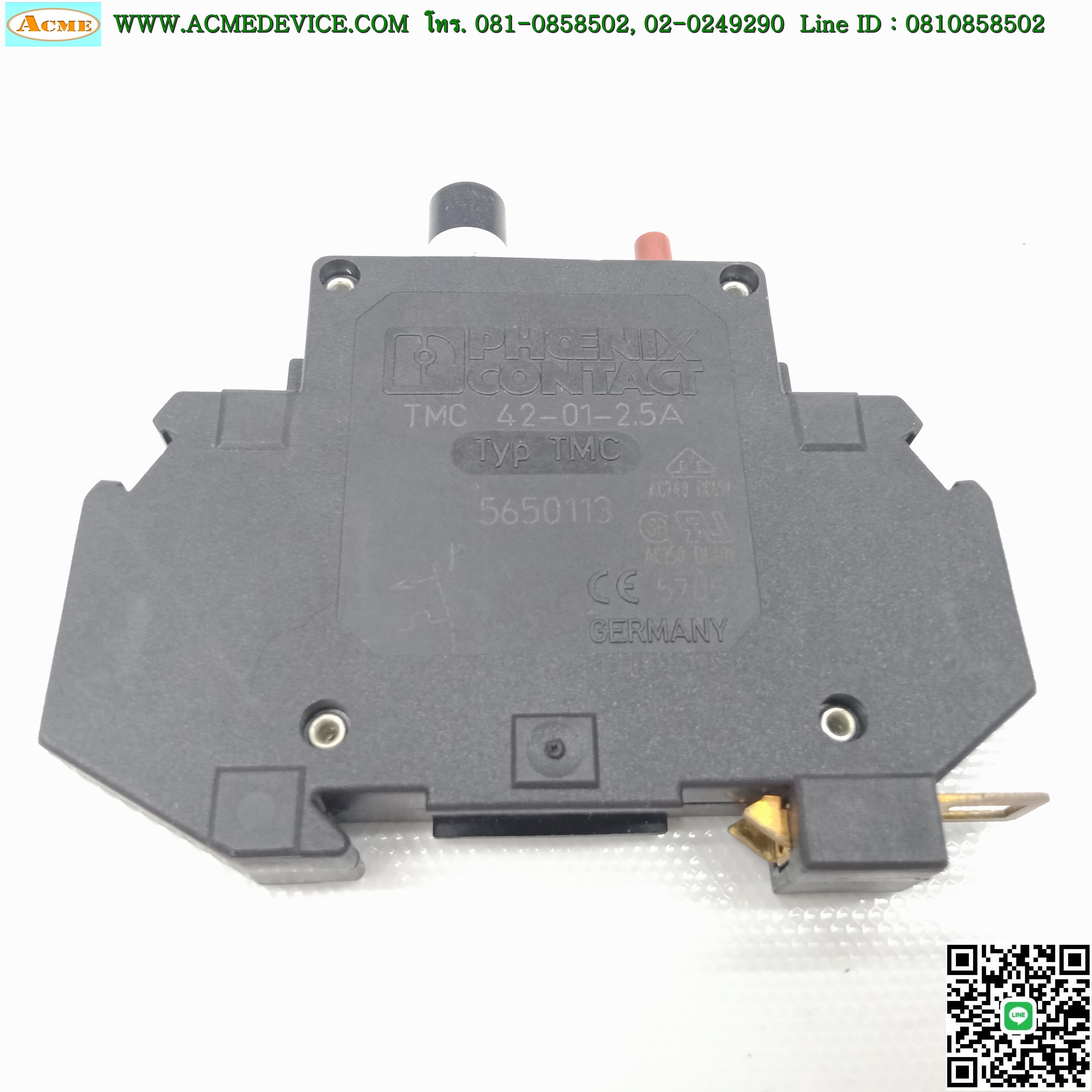 Breaker 1P Phoenix Contact รุ่น TMC42-01-2.5A, 2.5A