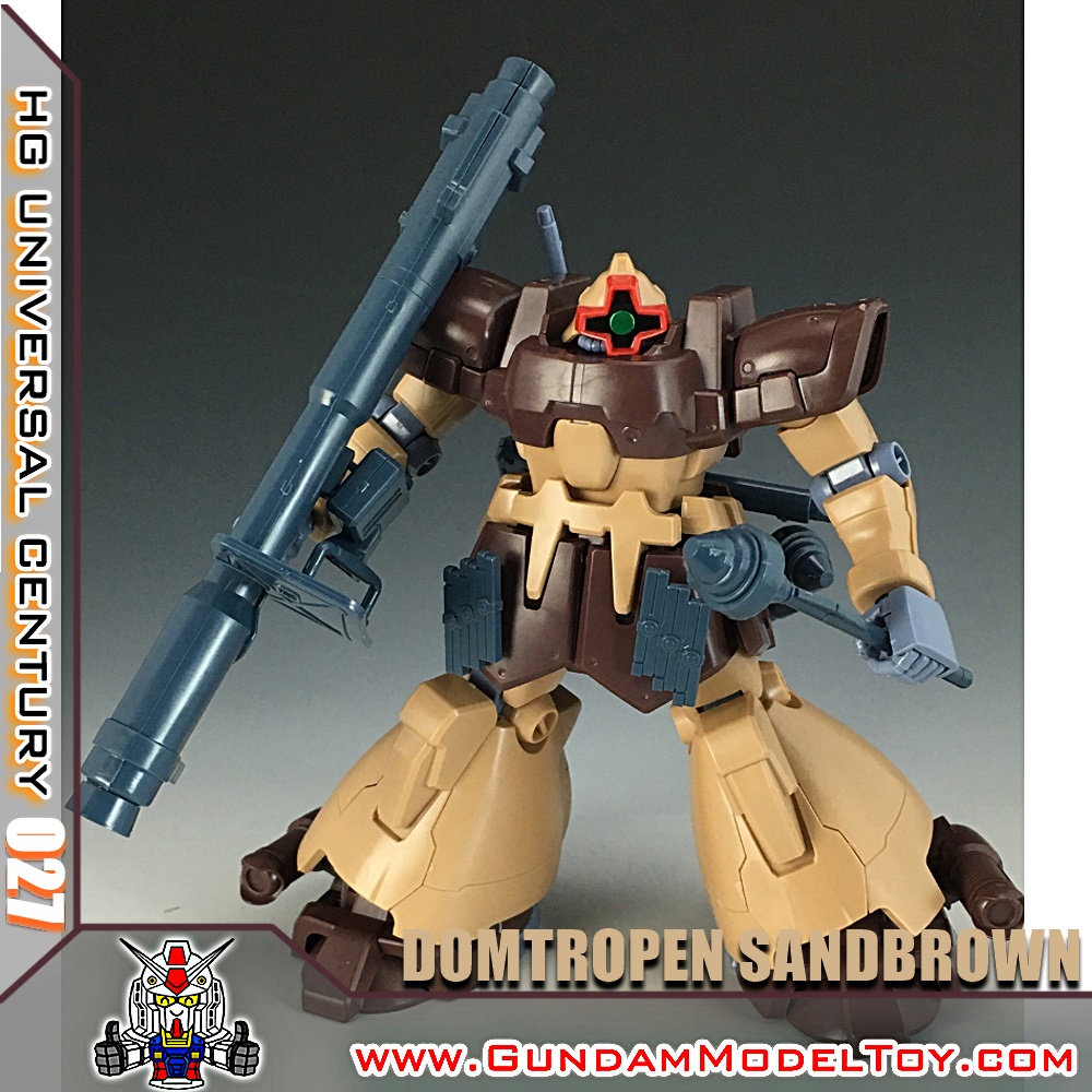 HGUC 1/144 MS-09F DOMTROPEN SAND BROWN ดอมโทรเพน แซนด์บราวน์