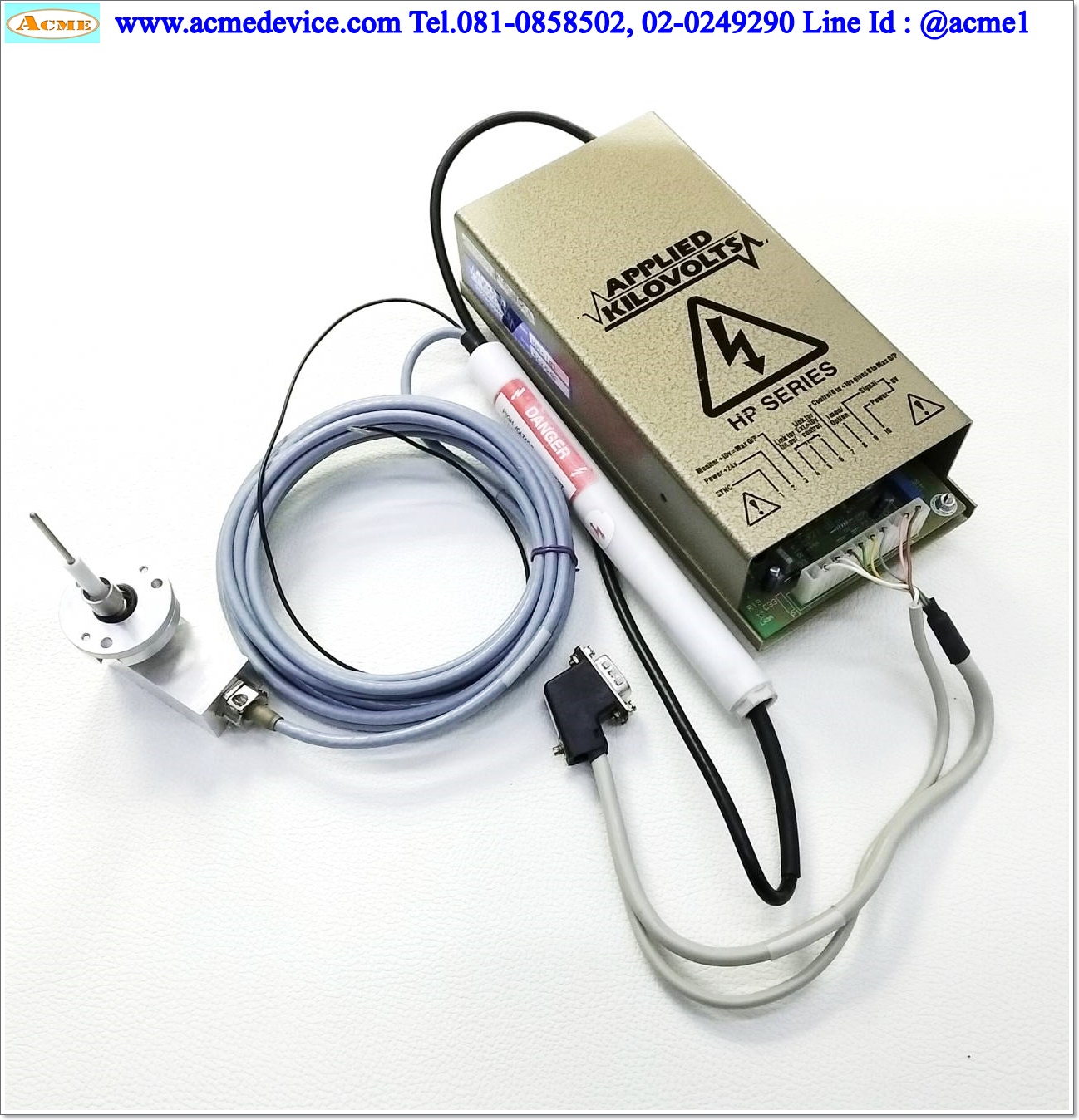 Power Supply Applied Kilovolts รุ่น HP10/87, Card 4022 199 4522, 20 volts to 10kV at 1mA