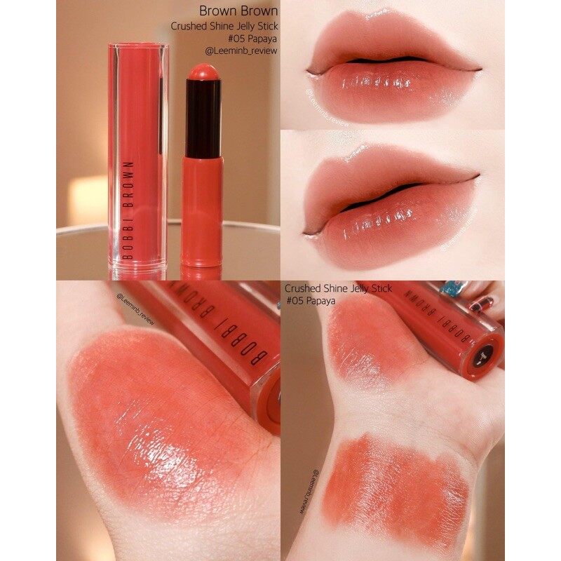 ลิปสติก Bobbi Brown Crushed Shine Jelly Stick 2.5g สีPapaya
