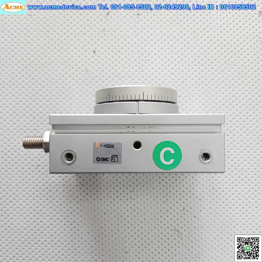 Rotary Actuator SMC รุ่น 11-MSQB3AE, 190 องศา