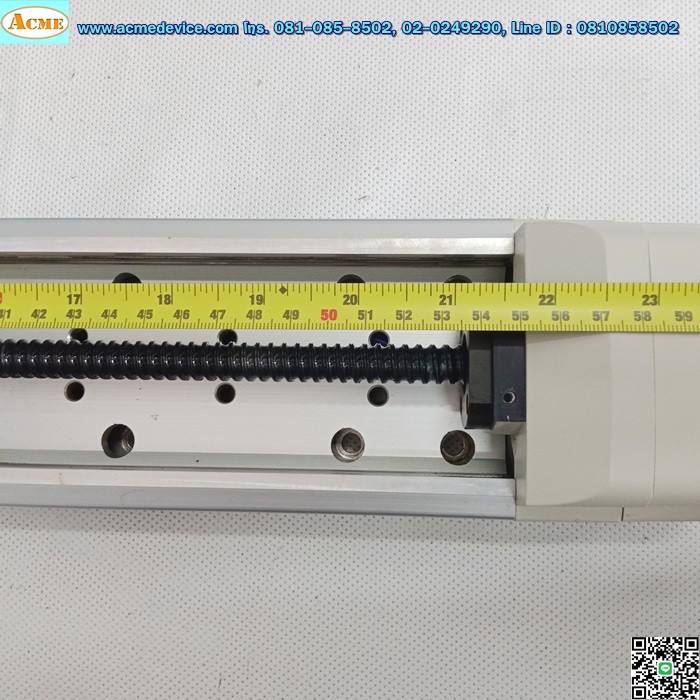 แกนสําเร็จรูป Ball Screw IAI รุ่น ???, ขนาด 80 mm x 750 mm, แกนโต 12 mm, Stroke 535 mm, Pit 4 mm