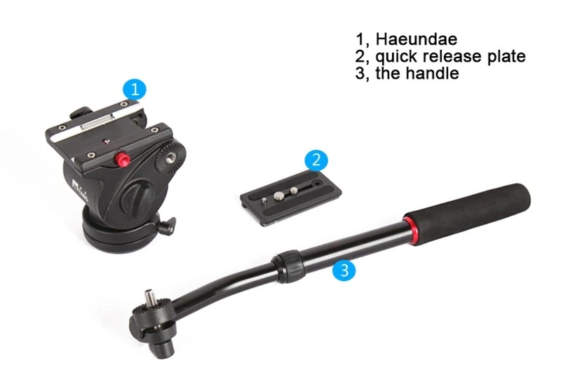 ขาตั้งโมโนพอด(ขาเดียว) JIEYANG JY0506B Monopod พร้อมหัวแพนวิดีโอ ความสูง 1.8 เมตร
