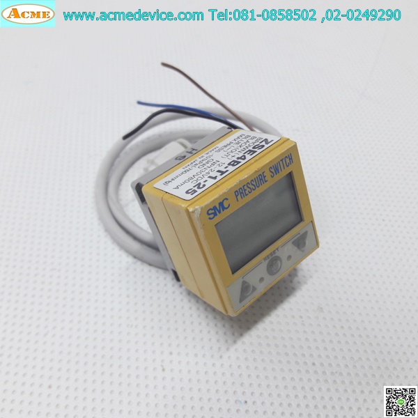 Vacuum SMC รุ่น ZSE4B-T1-25, 0 to –101kPa, NPN