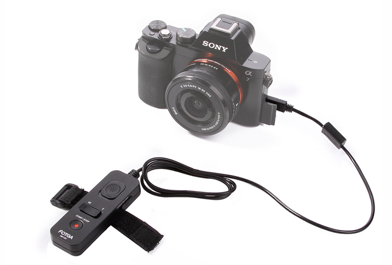 FOTGA RM-VS1 Remote Control สำหรับSONY สามารถสั่งซูมเข้าออกได้และกดถ่ายได้ |สินค้าพรีออเดอร์|