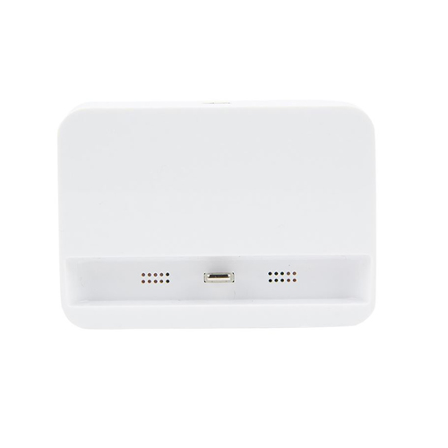 ที่วาง iPhone5/6/6plus พร้อมชาร์จได้ สีขาว