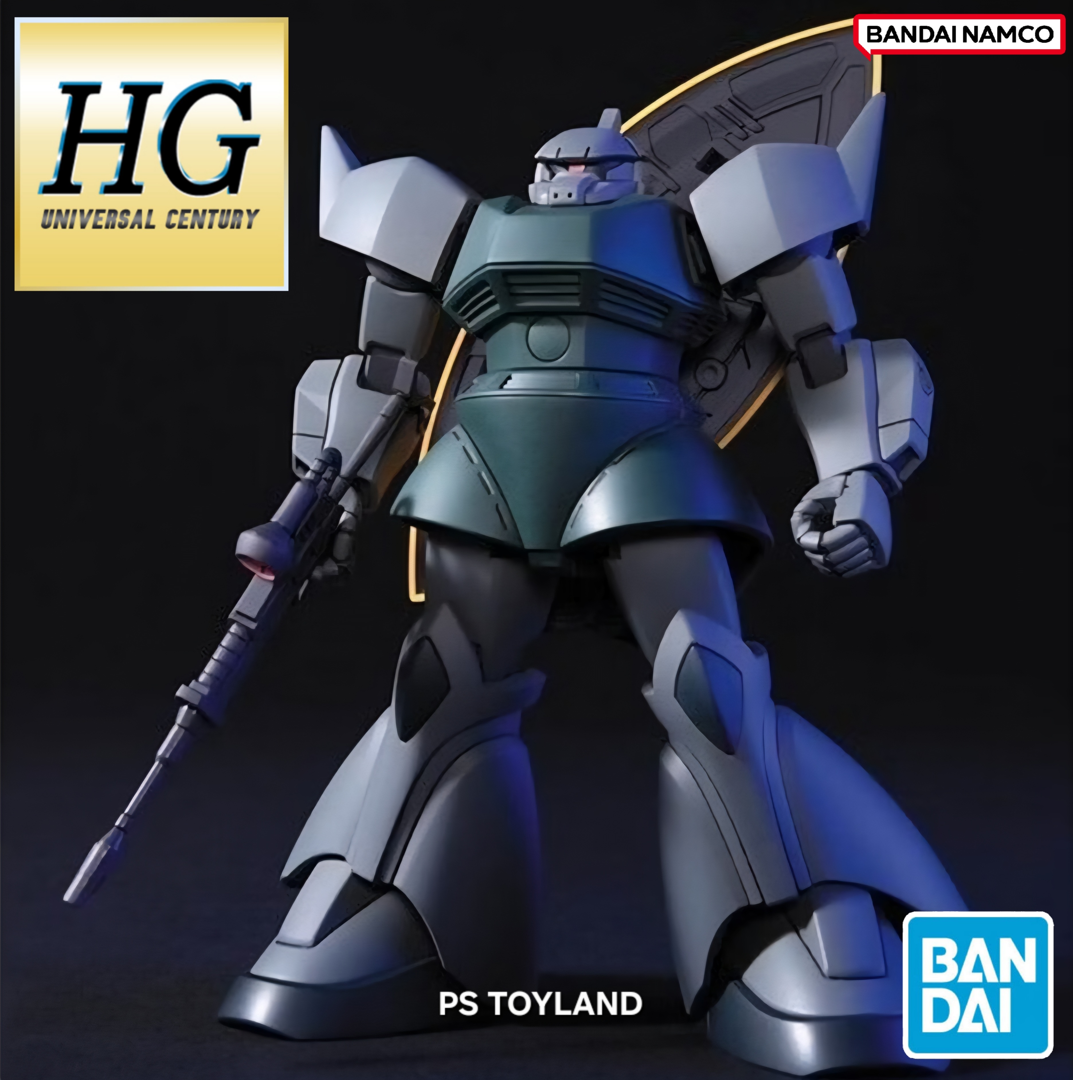 BANDAI HG MS-14A GELGOOG CANNON HGUC โมเดล กันดั้ม กันพลา PS TOYLAND HGUC