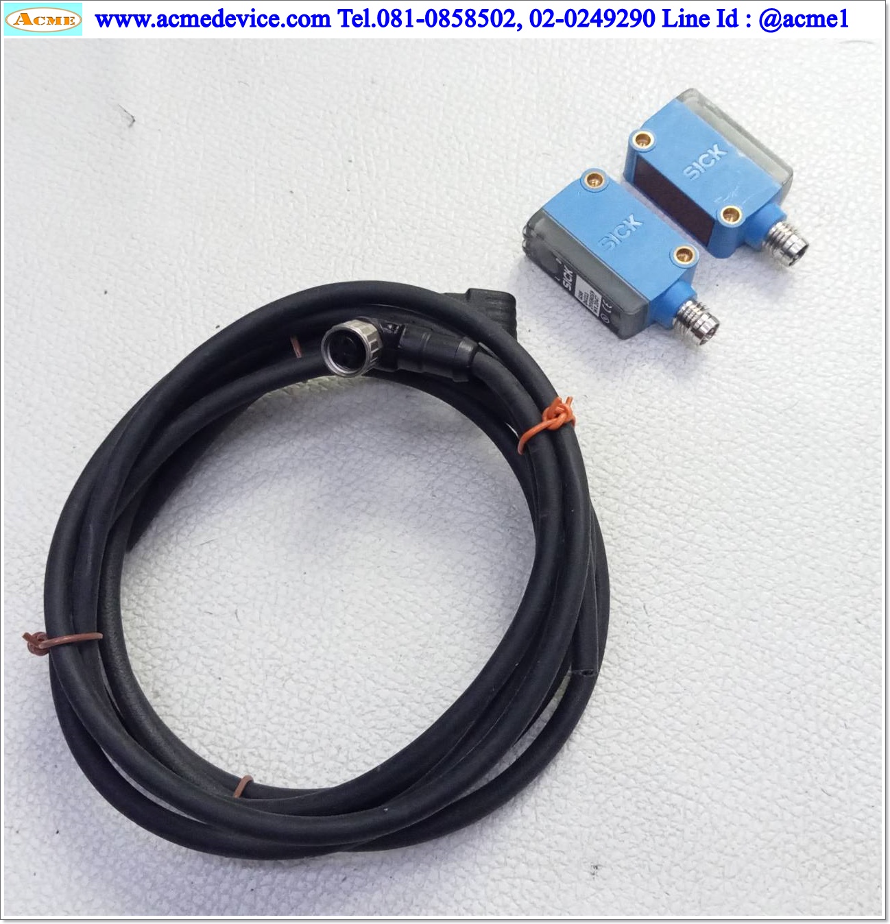 Photoelectric Sick รุ่น GE6-P4111 + GS6-D4311, ระยะ 10m., PNP, Light-ON / Dark-ON, (รับ-ส่ง)