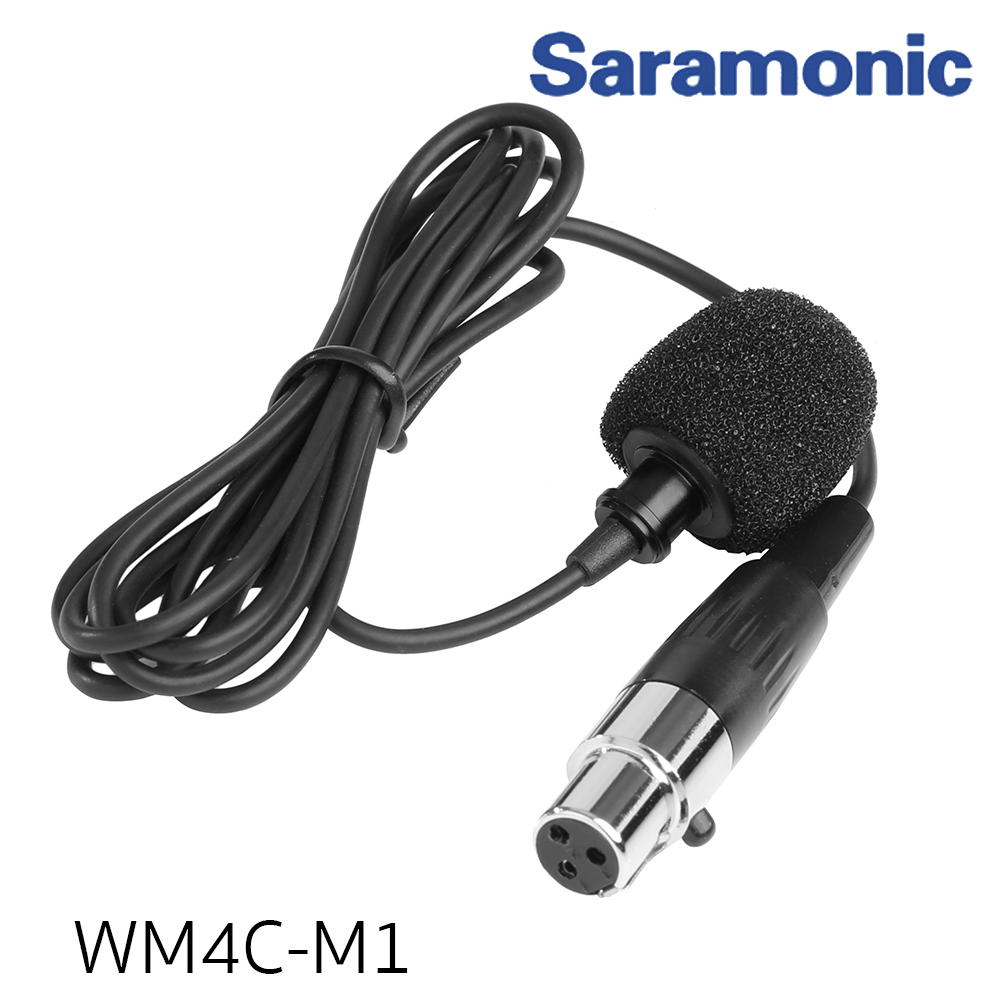 Saramonic WM4C-M1 Replacement Lavalier Microphone for SR-WM4C Wireless System รับประกันศูนย์ไทย 1 ปี