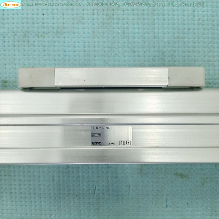แกนสำเร็จรูป SMC รุ่น LEFG32-S-500, Stroke 500 mm.