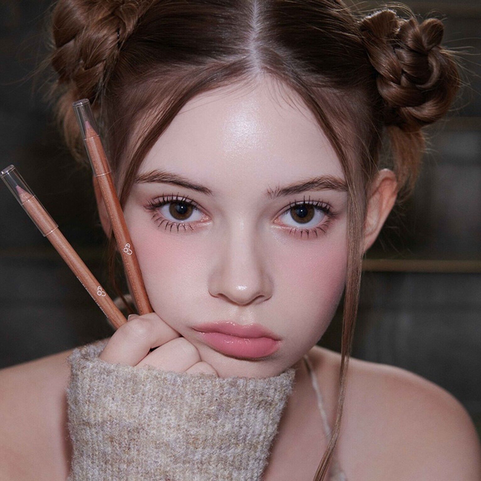 ลิปบาล์มบำรุง AOU Lip Glowy Tint Balm 3.5g 07 Bubble Balm