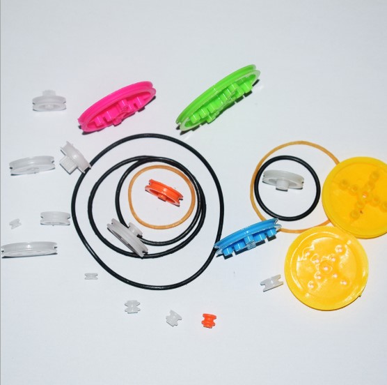 ชุดพุลเลย์ 19 ชิ้นพร้อมสายพาน