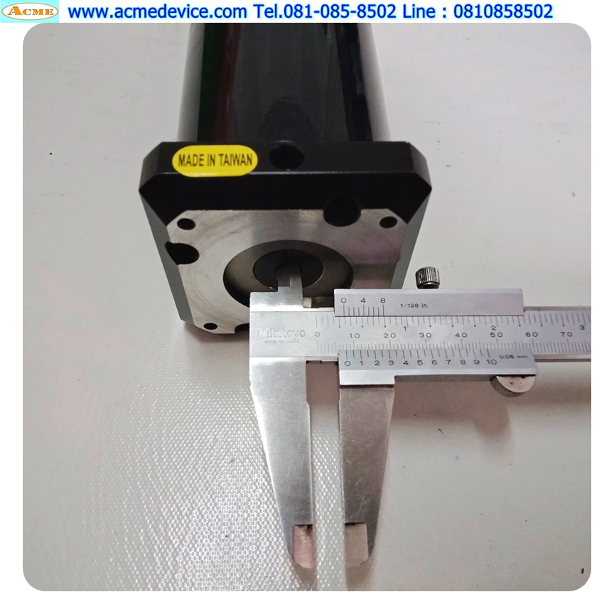 Gear Head APEX รุ่น PE070, Ratio 30:1 (เพลาเข้า 8 mm., ออก 17 mm.), for Stepping □ 57x57 ∅ 38