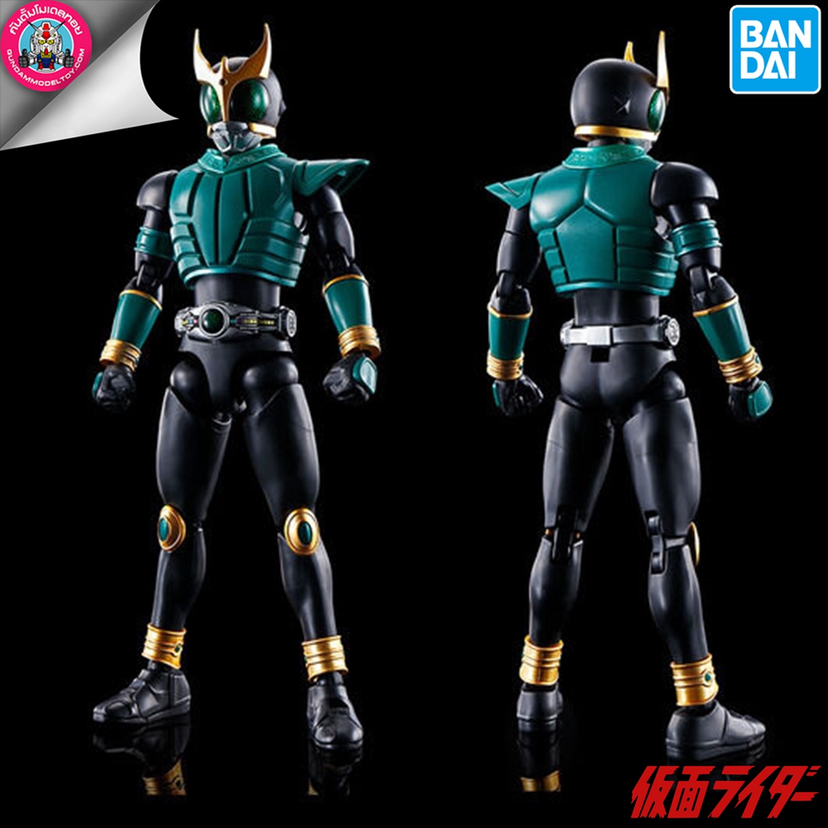 BANDAI ANIME Figure-rise Standard Masked Rider Kuuga Pegasus Form / Rising Pegasus โมเดล การ์ตูน อนิเมะ