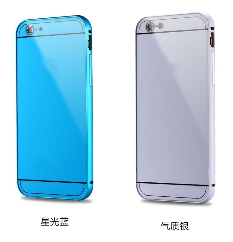 เคสสำหรับโทรศัพท์มือถือ iPhone 5/5s เฟรมอลูมิเนียม (สีทอง/เงิน/ดำ/ฟ้า/ชมพู)