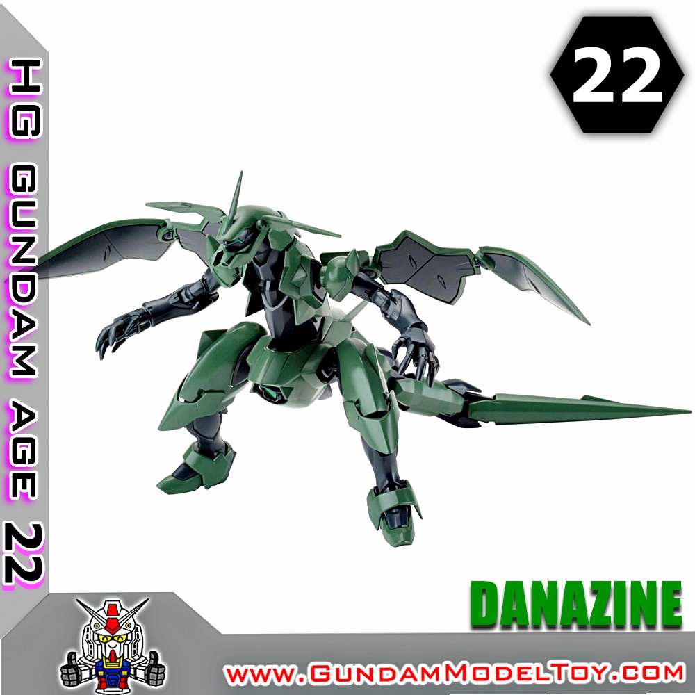 BANDAI HG 1/144 DANAZINE ดานาซีน โมเดล กันดั้ม กันพลา PS TOYLAND HGAGE