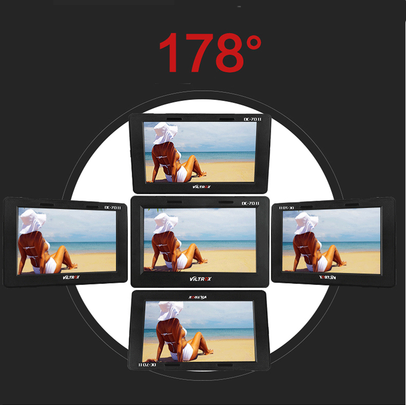 จอภาพViltrox DC-70II HDMI ขนาด 7นิ้ว สำหรับกล้อง DSLR หรือกล้องวิดีโอ