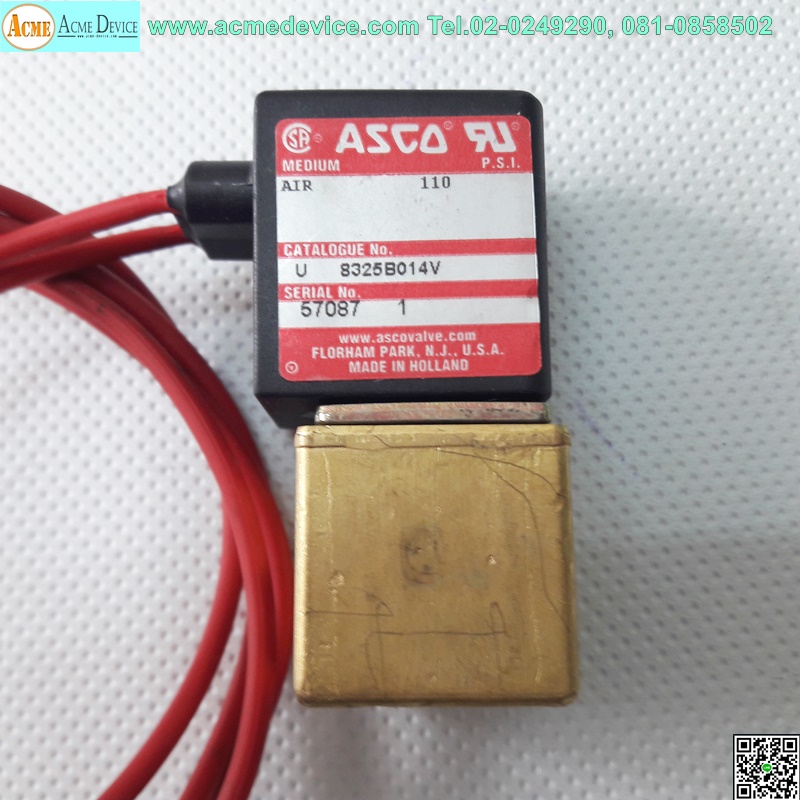 Solenoid Valve ASCO รุ่น U 8325B014V